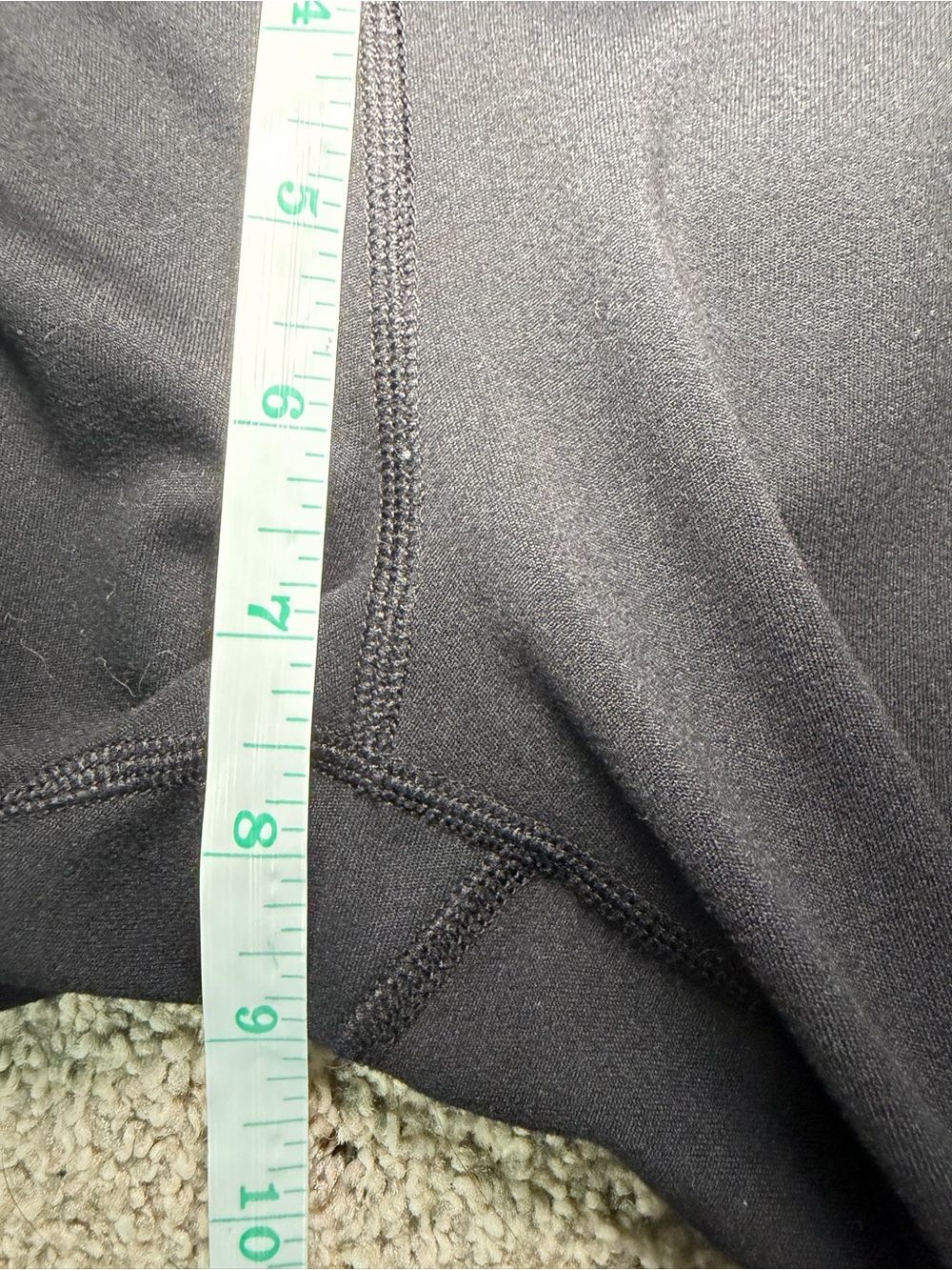 Yogalicious Black High Waist Cropped Lattice Cutout Leggings Workout Pants Y2K - Picture 13 of 14